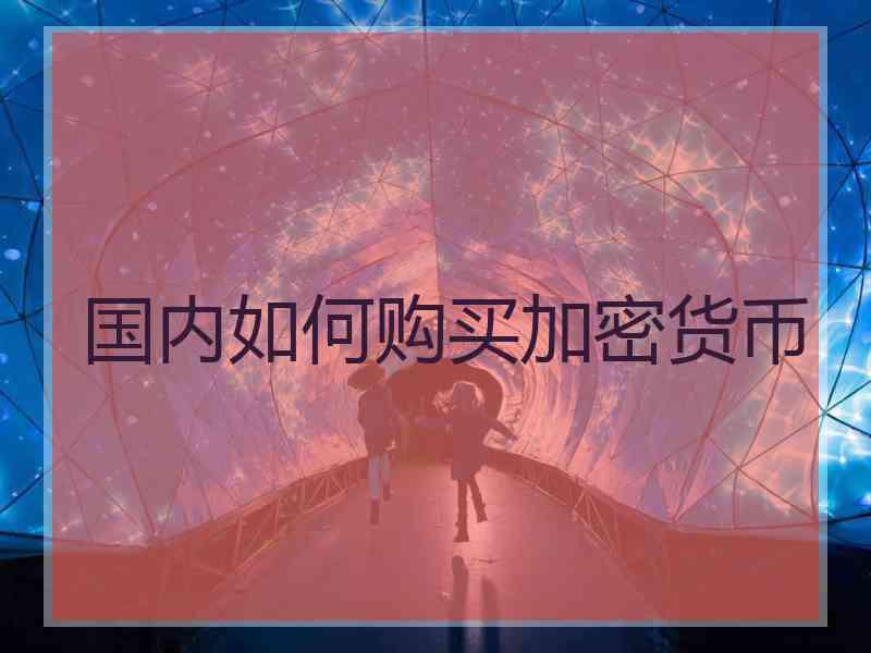 国内如何购买加密货币