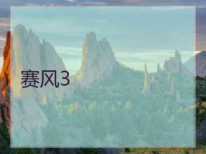 赛风3