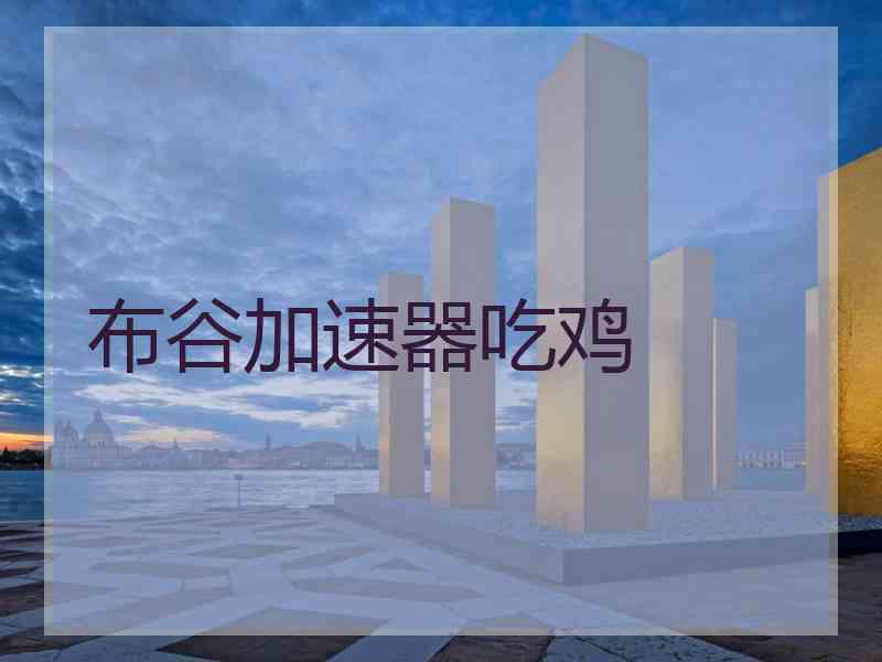 布谷加速器吃鸡