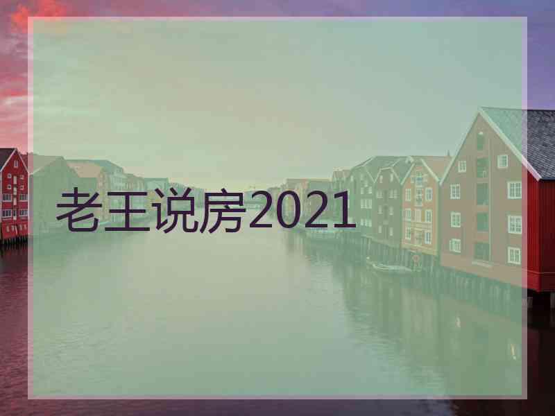 老王说房2021