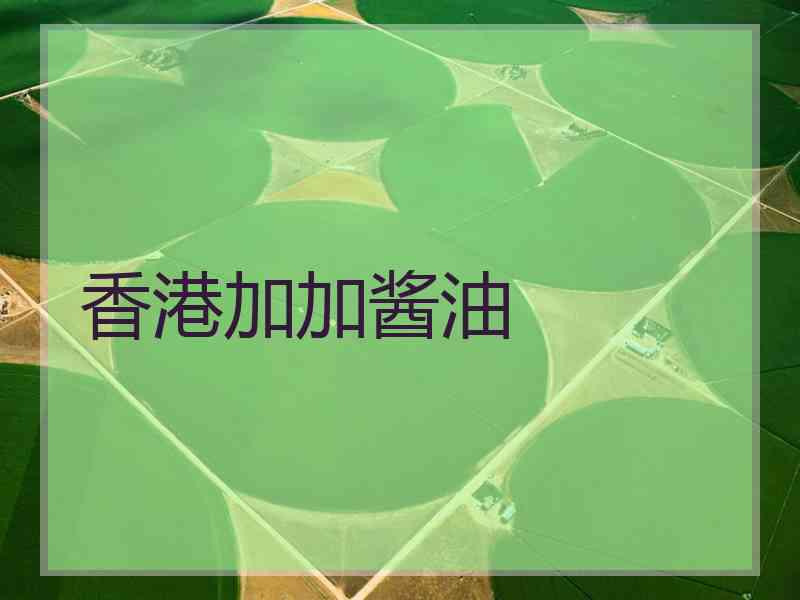 香港加加酱油