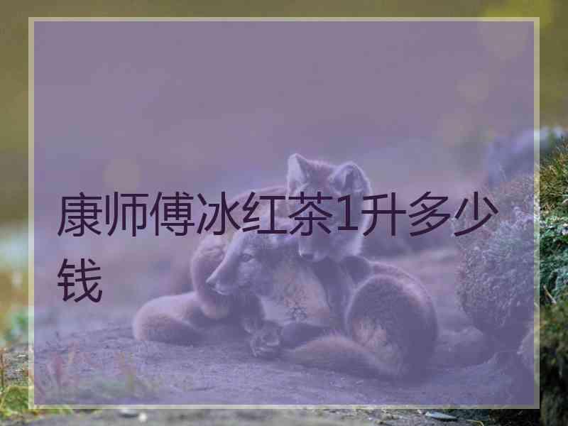 康师傅冰红茶1升多少钱