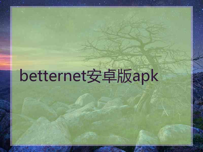 betternet安卓版apk