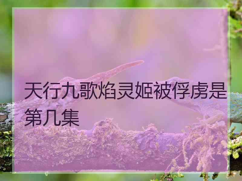 天行九歌焰灵姬被俘虏是第几集
