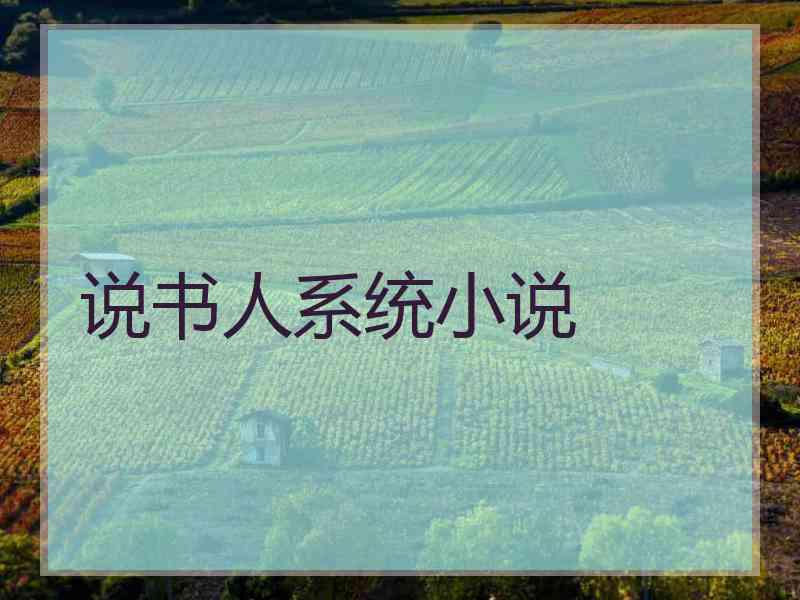 说书人系统小说