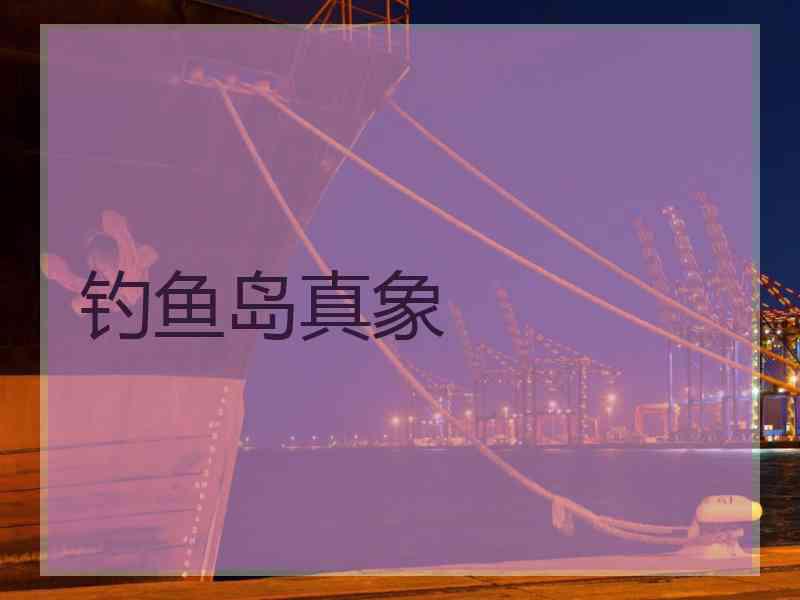 钓鱼岛真象