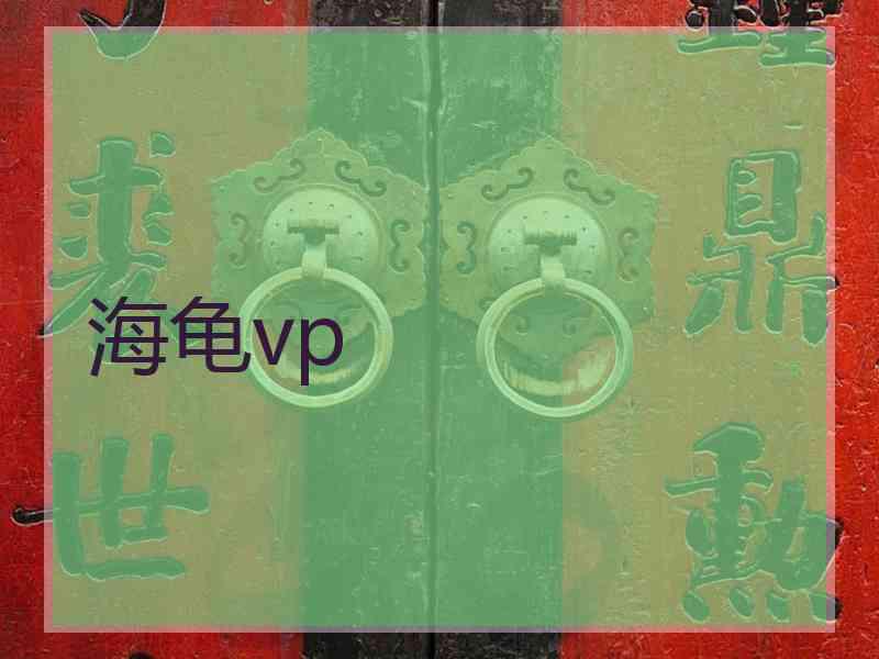 海龟vp