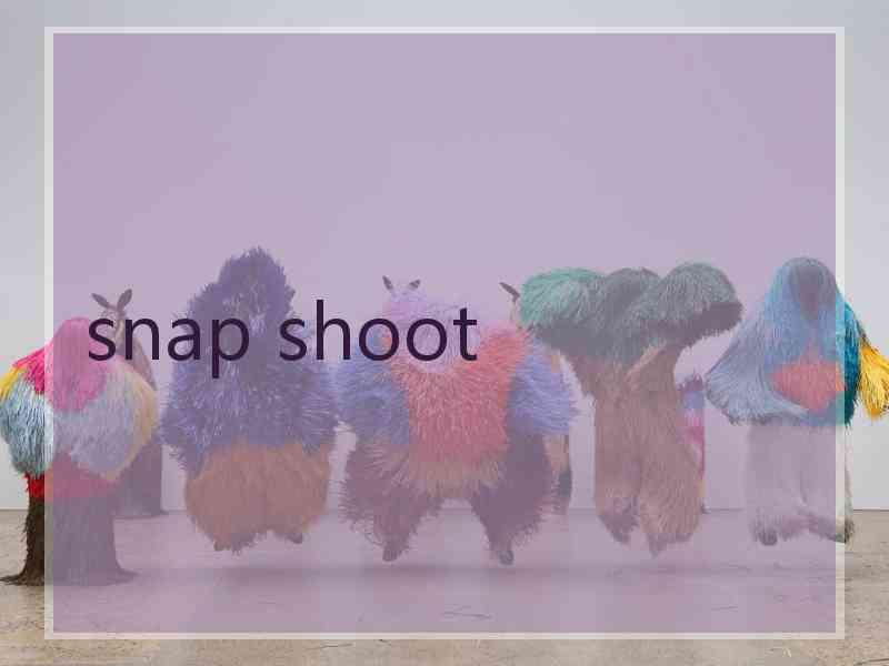 snap shoot
