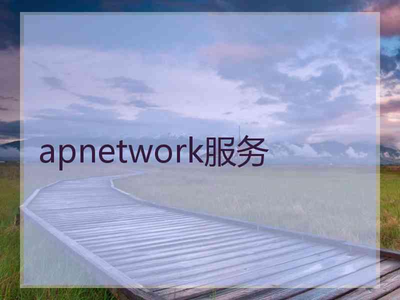apnetwork服务