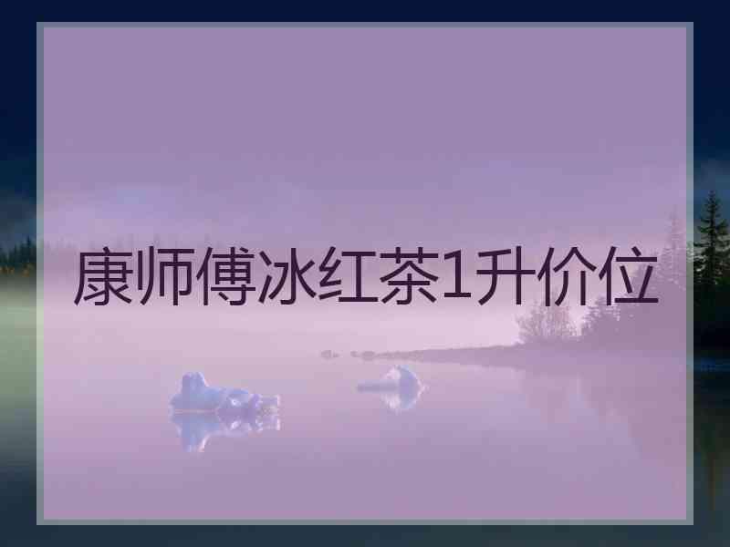 康师傅冰红茶1升价位