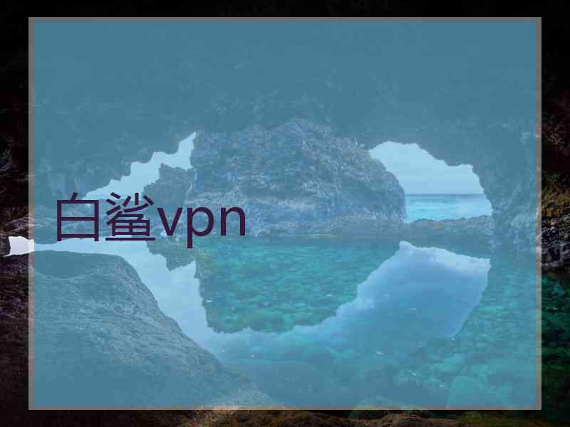 白鲨vpn