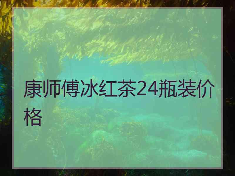 康师傅冰红茶24瓶装价格