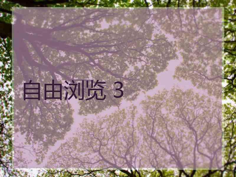 自由浏览 3