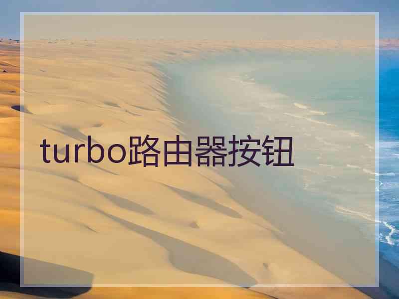 turbo路由器按钮