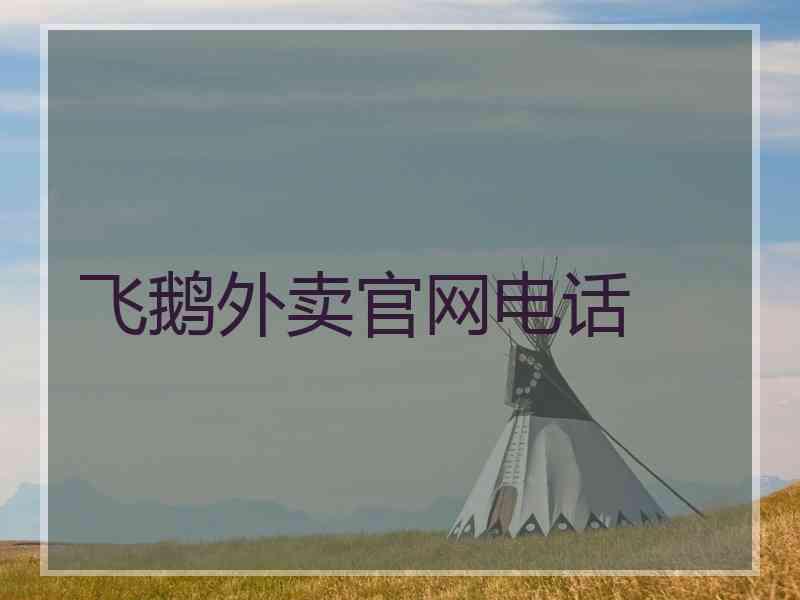 飞鹅外卖官网电话