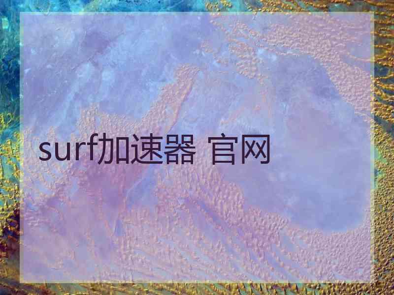 surf加速器 官网