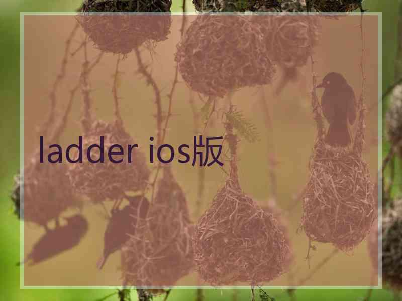 ladder ios版