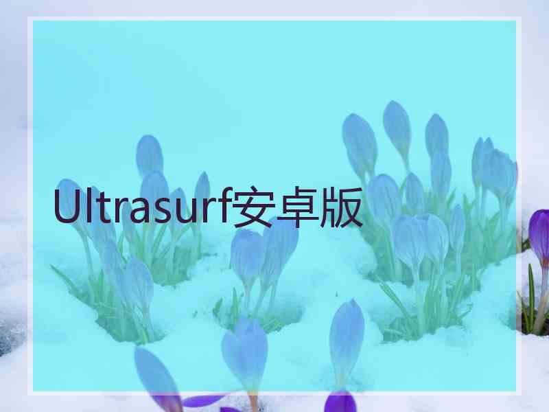 Ultrasurf安卓版