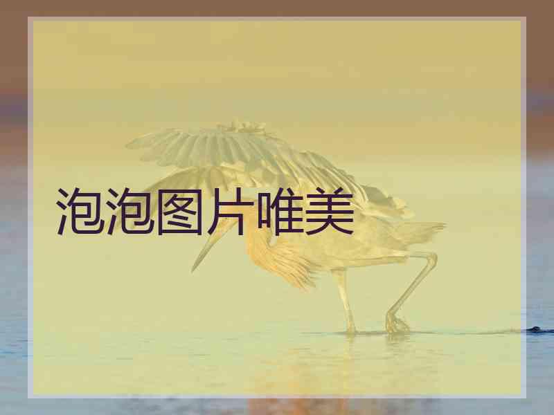 泡泡图片唯美