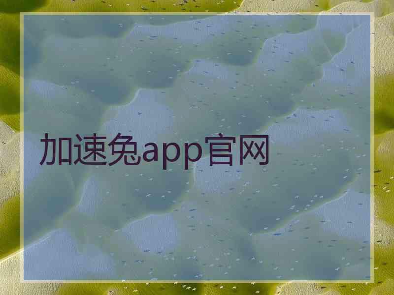 加速兔app官网