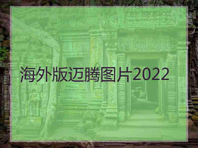 海外版迈腾图片2022