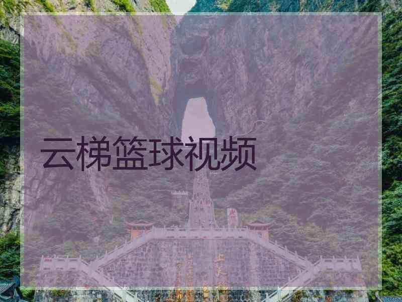 云梯篮球视频