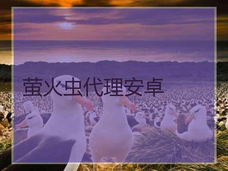 萤火虫代理安卓