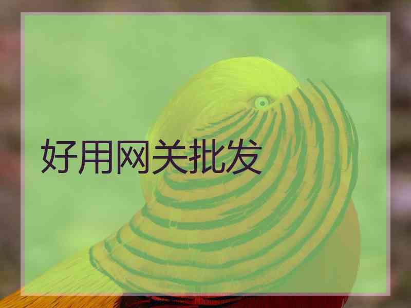 好用网关批发