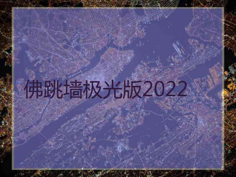 佛跳墙极光版2022