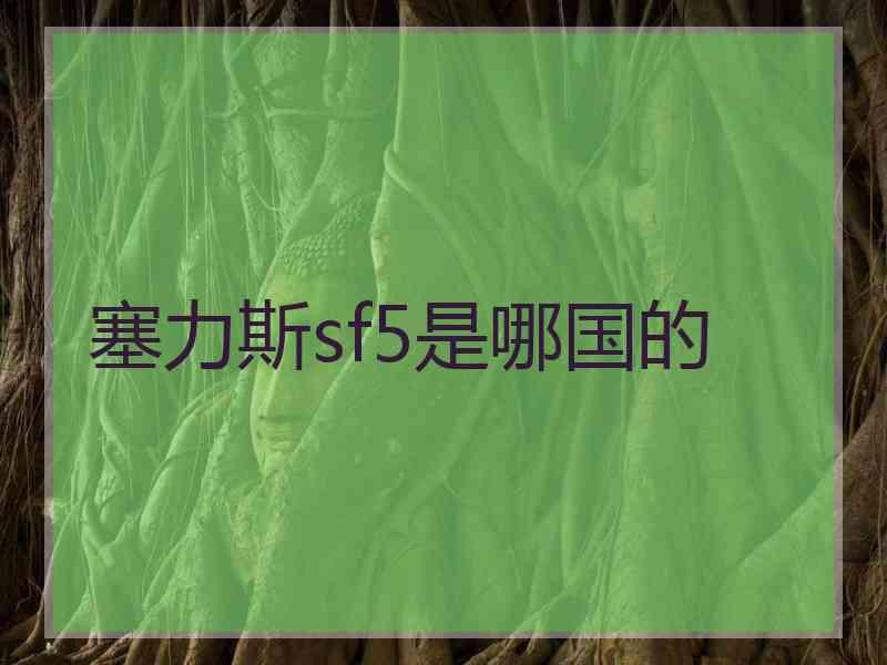 塞力斯sf5是哪国的