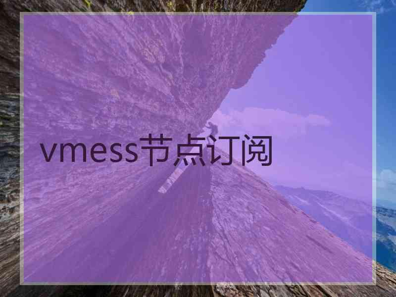 vmess节点订阅