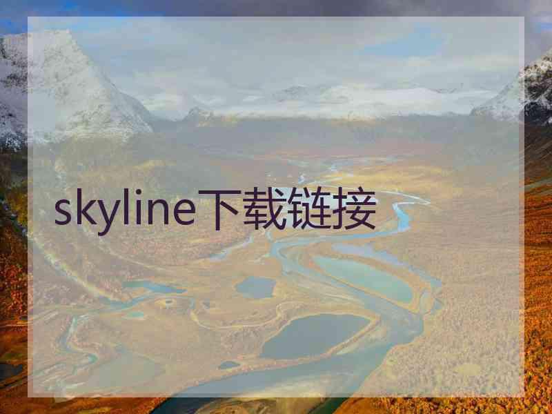 skyline下载链接