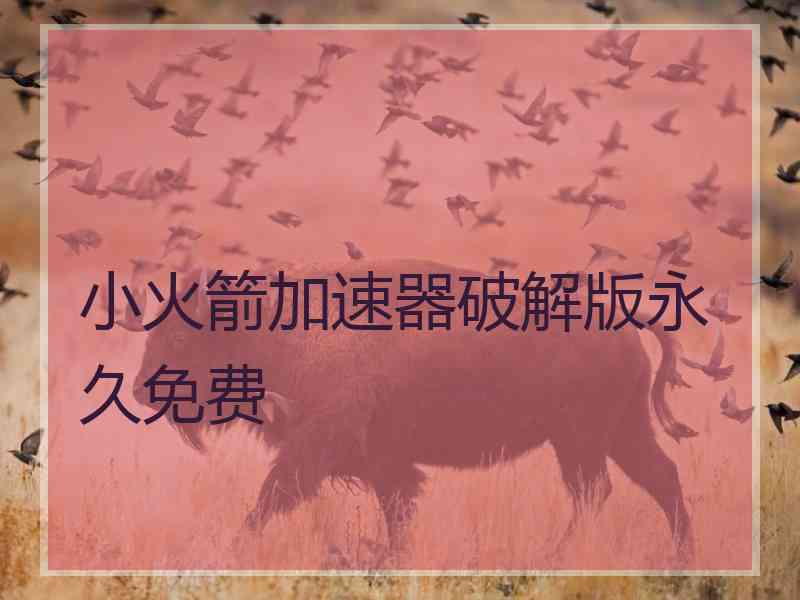 小火箭加速器破解版永久免费