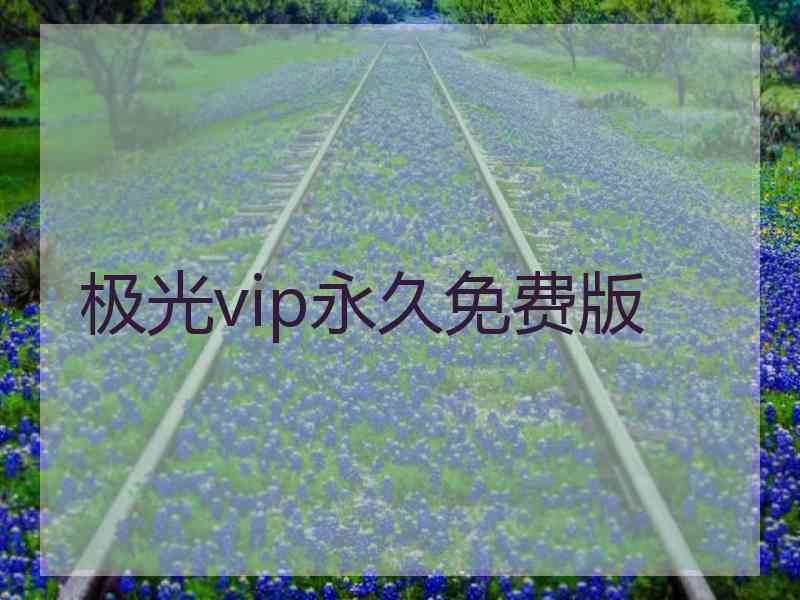 极光vip永久免费版