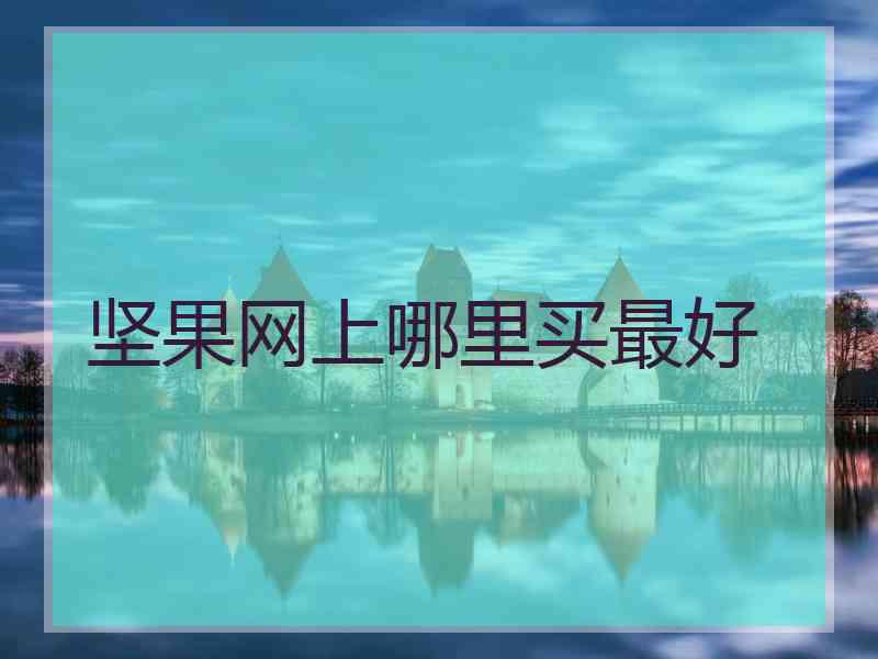坚果网上哪里买最好