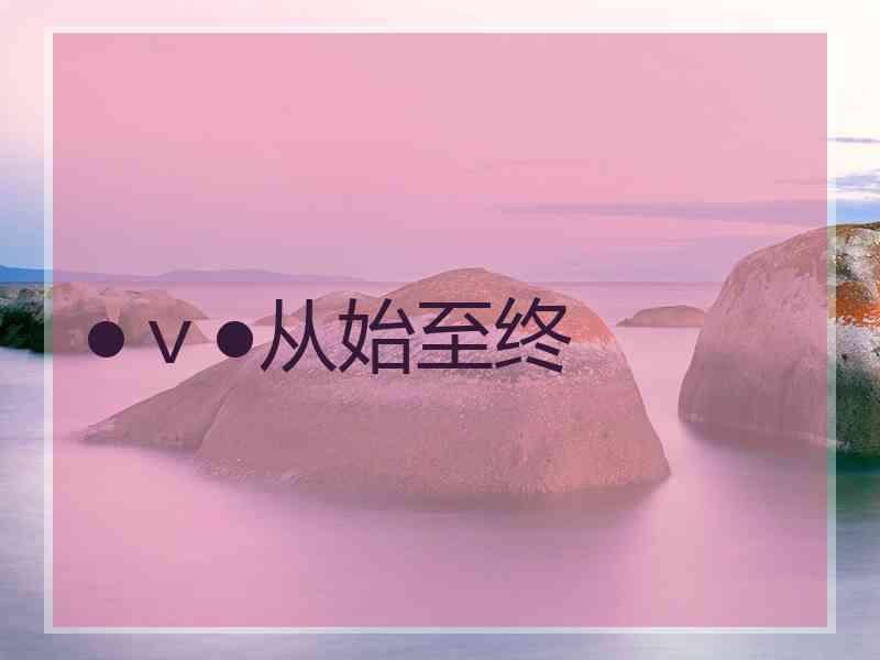 ●ｖ●从始至终