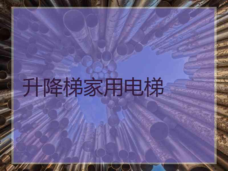 升降梯家用电梯