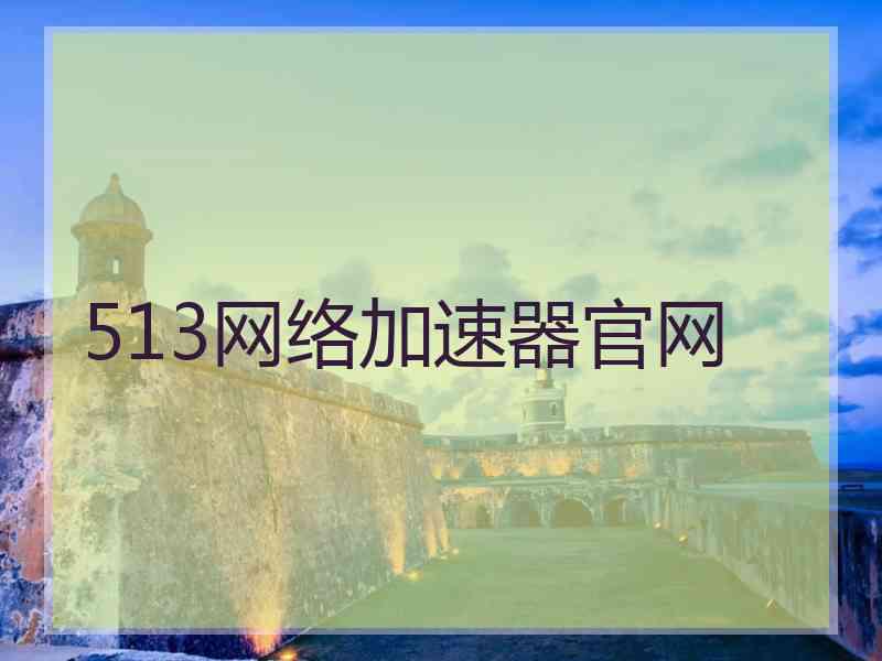 513网络加速器官网