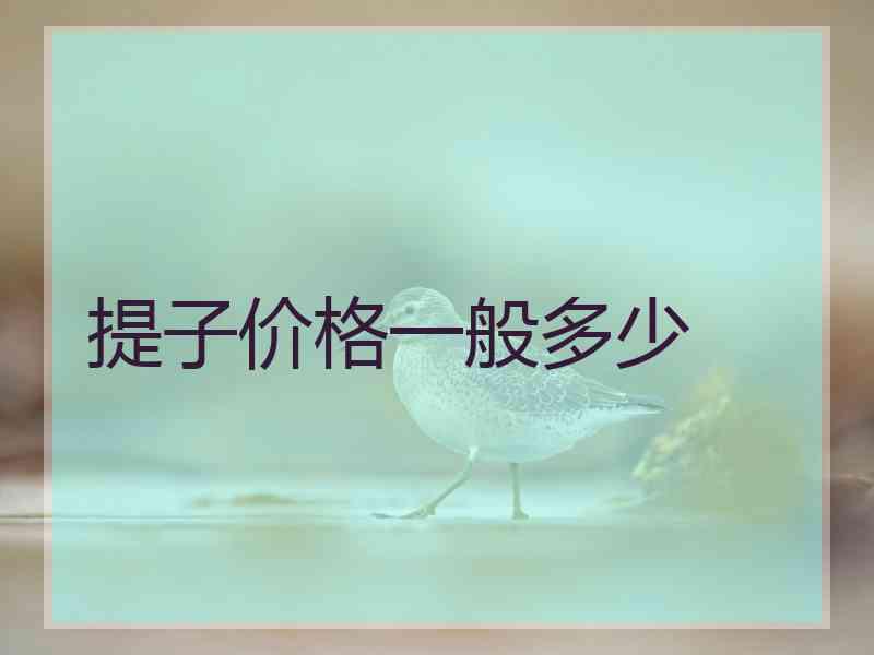 提子价格一般多少