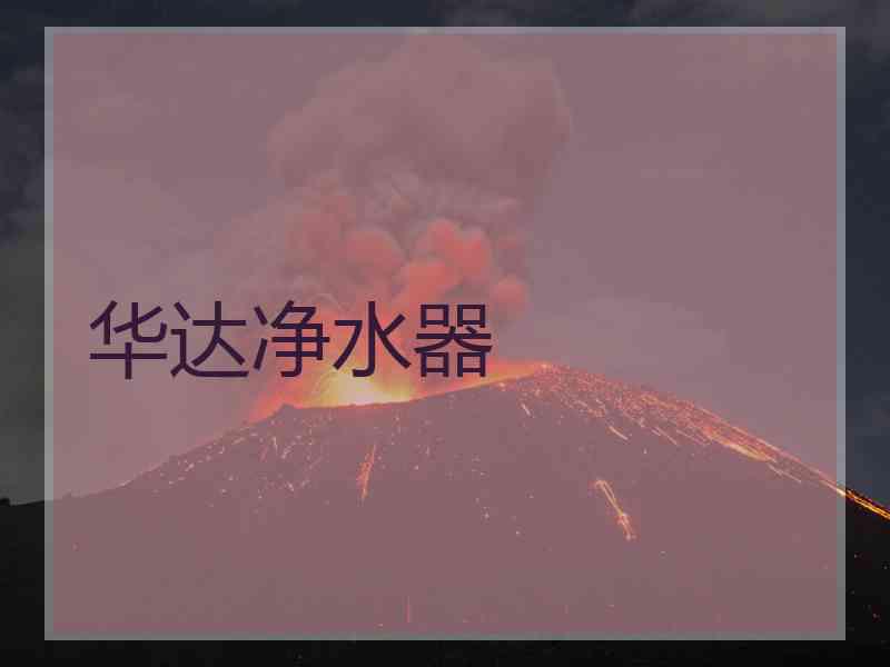 华达净水器