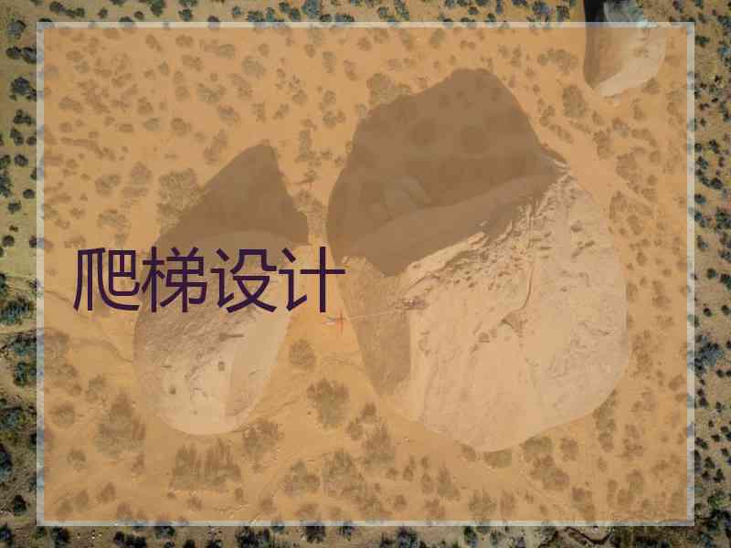 爬梯设计