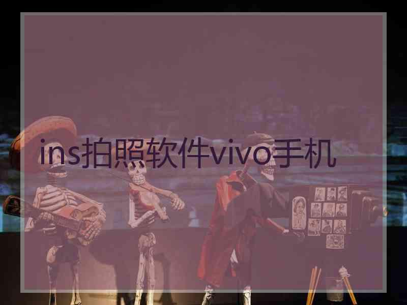 ins拍照软件vivo手机