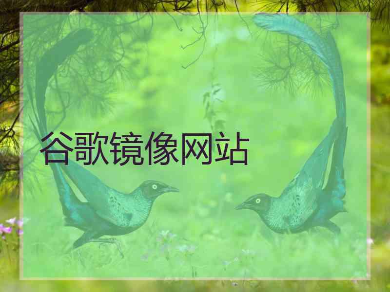 谷歌镜像网站