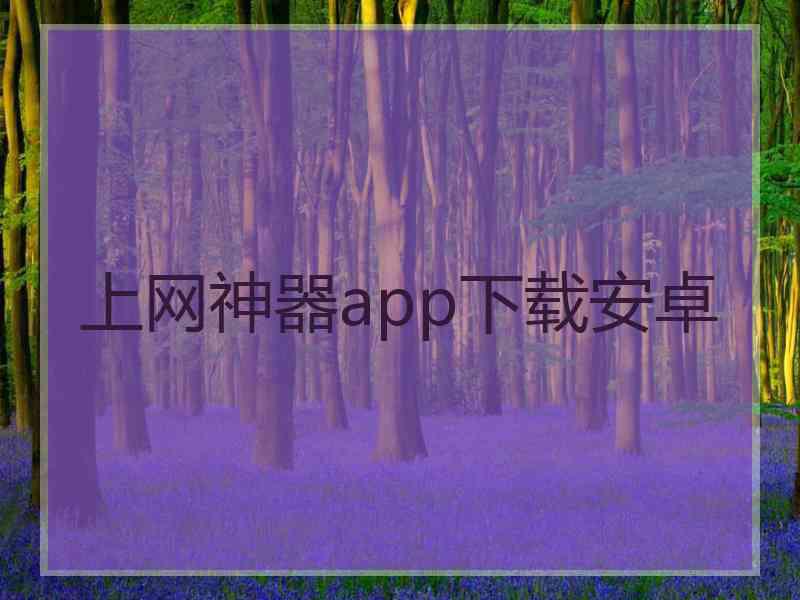 上网神器app下载安卓