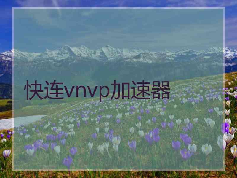 快连vnvp加速器