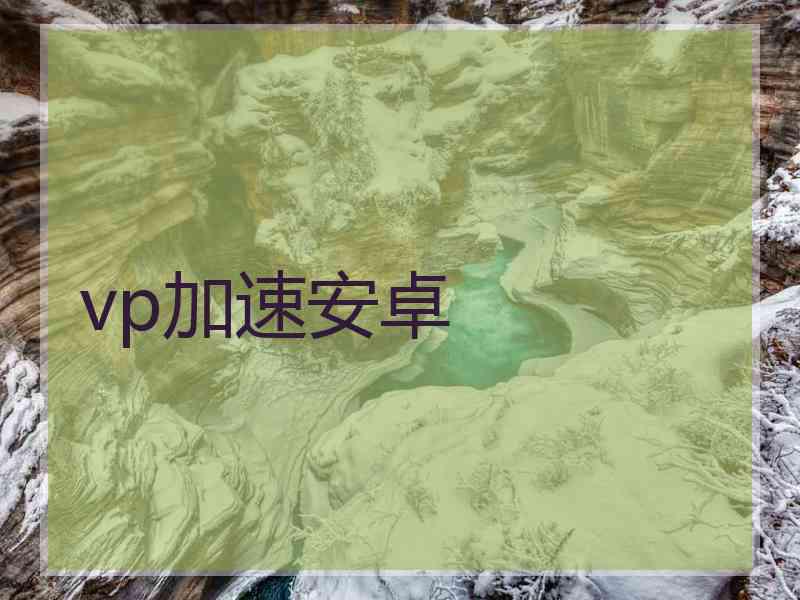 vp加速安卓