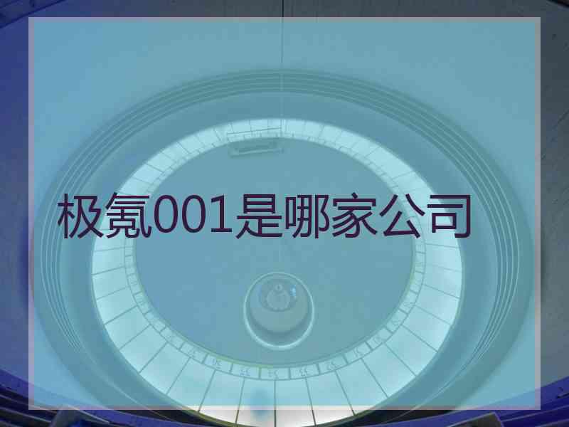 极氪001是哪家公司