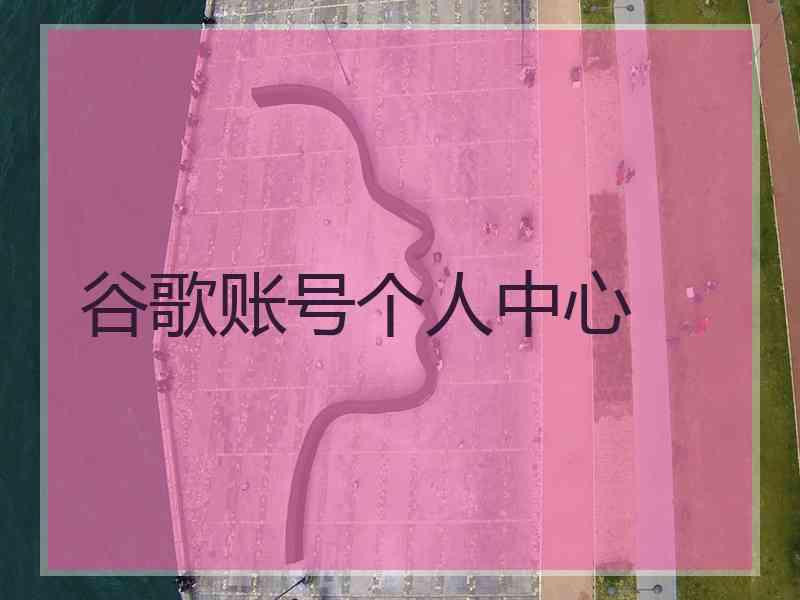 谷歌账号个人中心