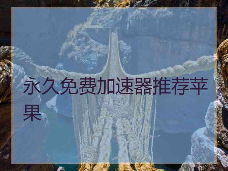 永久免费加速器推荐苹果