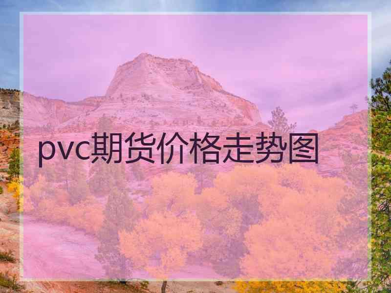 pvc期货价格走势图